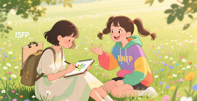 ISFP和ENFP做朋友合拍吗？MBTI交友指南分析
