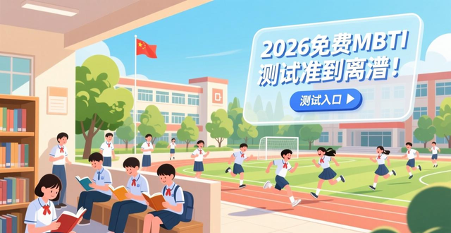 2026免费MBTI测试准到离谱！中学生的I人E人玩法，入口在这