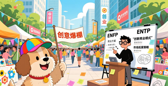 enfp和entp的区别 快乐小狗与辩论鬼才谁更强