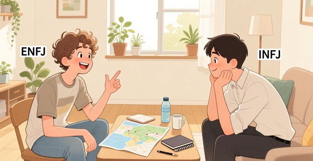 enfj infj绿老头绿大侠恋爱配对，理想主义者适合吗