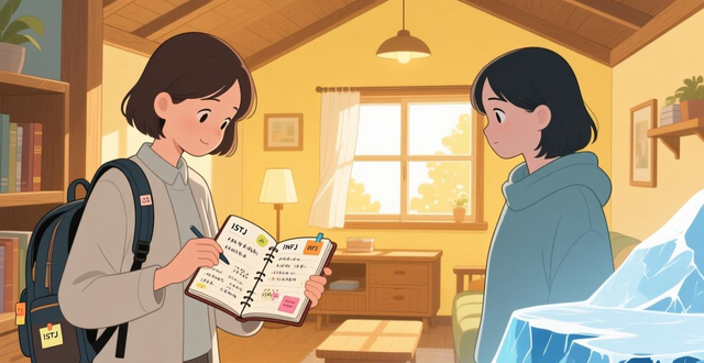 how to love an infj as an istj ISTJ怎么爱INFJ？快慢结合，打开他的内心冰山