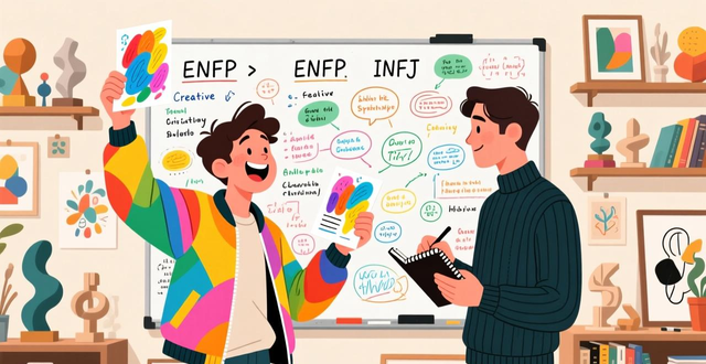 enfp infj cp enfp遇上infj，这对CP是火星撞地球还是豆浆配油条？