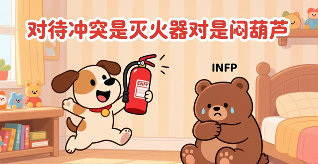 enfp和infp enfp和infp怎么区分？2026最新快乐小狗与治愈小熊辨别指南