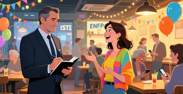 istj和enfp ISTJ和ENFP相处指南：逻辑狂魔与快乐小狗的欢喜冤家CP