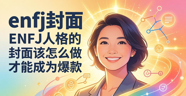 enfj封面 ENFJ人格的封面该怎么做才能成为爆款