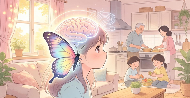 INFP小蝴蝶是怎么养成的 原生家庭和大脑都脱不了干系