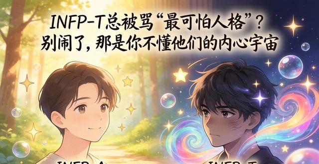 INFP-T总被骂“最可怕人格”？别闹了，那是你不懂他们的内心宇宙