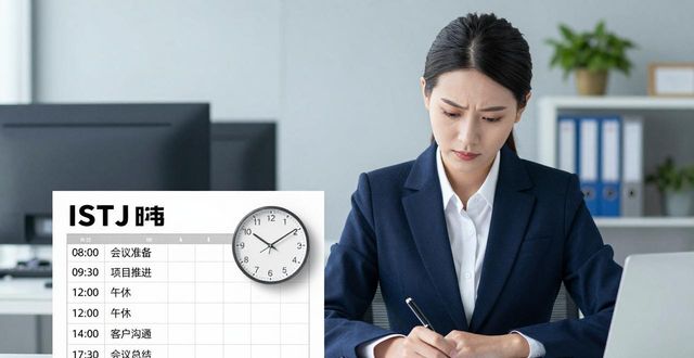 ISTJ什么意思 四个字母告诉你为什么身边总有这种靠谱的人