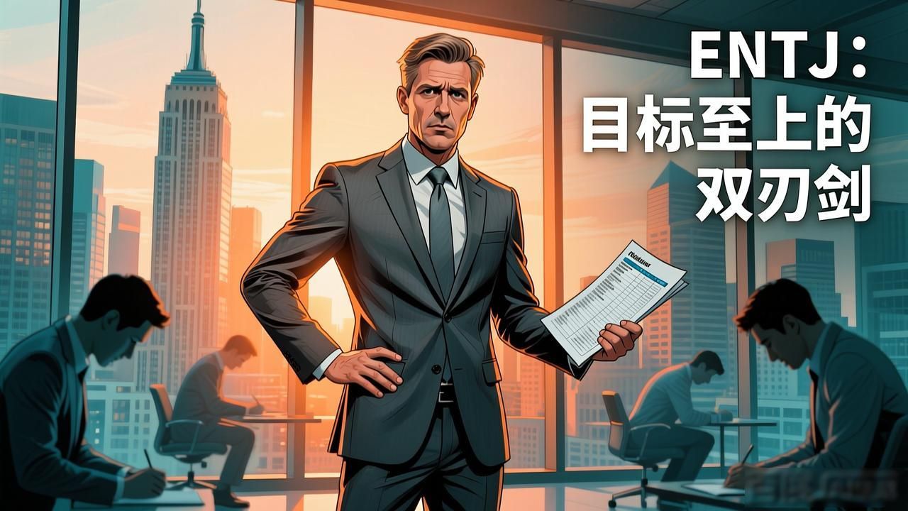 mbti中entj ENTJ就是老板人格？扒一扒指挥官的爽与痛