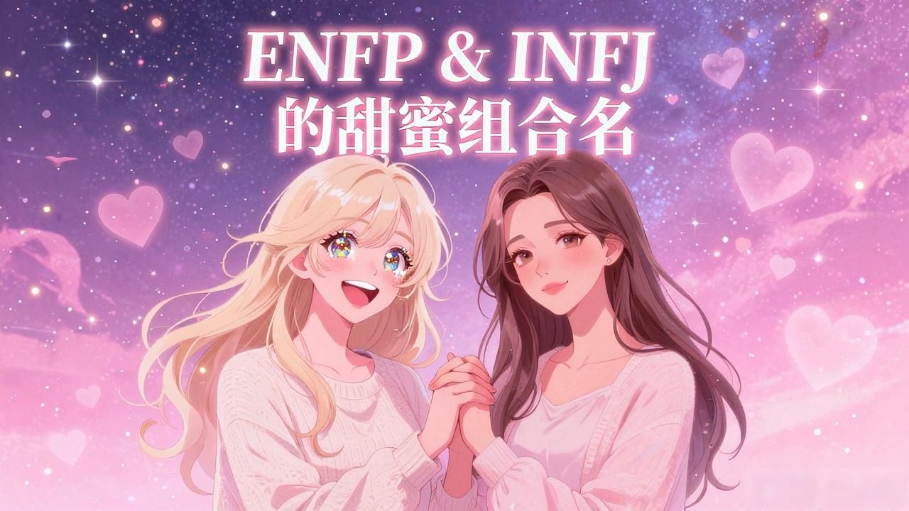 ENFP和INFJ组合名原来这么甜！灵魂伴侣的绝妙昵称